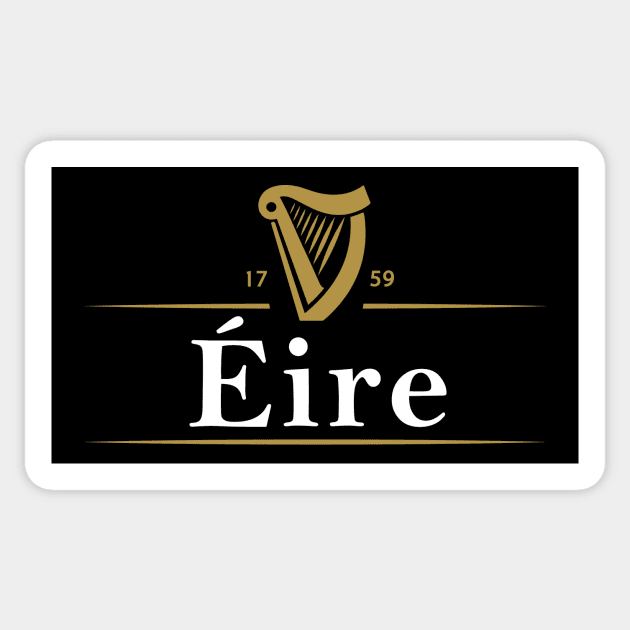 Eire Irish Drink Sticker by The Gift Hub